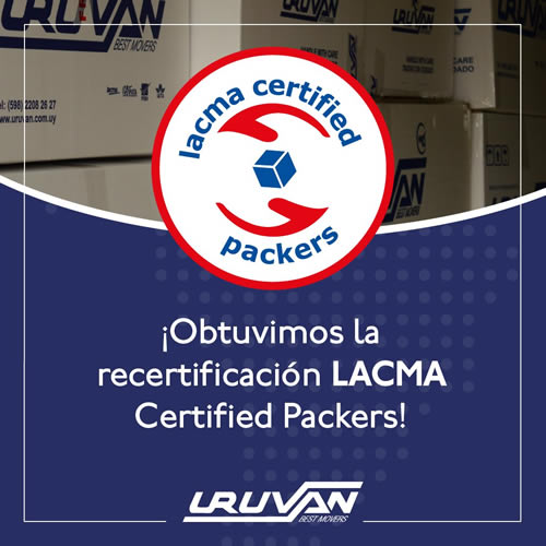 We Obtained LACMA Certified Packers Recertification!